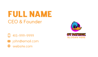 Cool Duck Mascot Business Card Image Preview