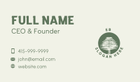 Scribble Tree Nature Business Card Design