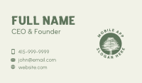 Scribble Tree Nature Business Card Image Preview