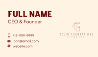 Construction Builder Property Business Card Image Preview