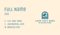 House Window Emblem Business Card Image Preview