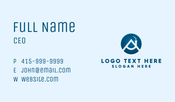 Letter A Corporate House   Business Card Design Image Preview