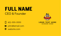 Hot Dog Sausage Meal Business Card Image Preview
