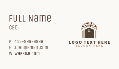 Mosaic Home Real Estate Business Card Image Preview