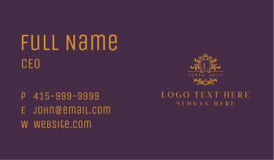 Elegant Fashion Boutique Business Card Image Preview