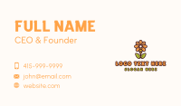Bee Flower Plant Business Card Image Preview