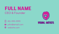Paint Graffiti Number 0 Business Card Image Preview