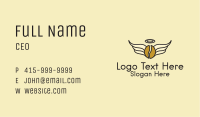 Angel Wings Coffee  Business Card Image Preview