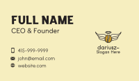 Angel Wings Coffee  Business Card Image Preview