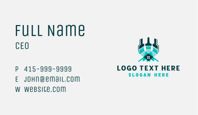Paint House Painter Business Card Image Preview
