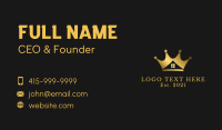 Golden Crown House Business Card Image Preview