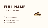 Chocolate Eclair Dessert Business Card Image Preview