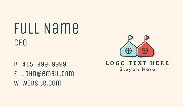 Daycare House Toy  Business Card Design Image Preview