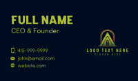 Triangle House Roof Business Card Image Preview