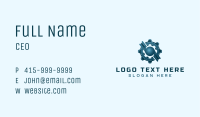 Industrial Gear Cog Business Card Image Preview