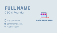 Online Shopping Retail Business Card Preview