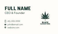 Cannabis Orbit Business Card Image Preview