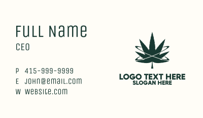 Cannabis Orbit Business Card