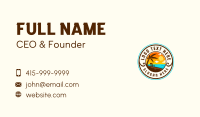 Sunset Beach Resort Business Card Image Preview