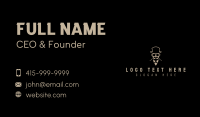 Sunglasses Gentleman Apparel Business Card Design