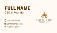 Fresh Wheat Loaf Bakery Business Card Image Preview