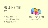 Colorful Trailer Housing  Business Card Image Preview