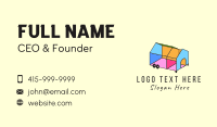 Colorful Trailer Housing  Business Card Image Preview