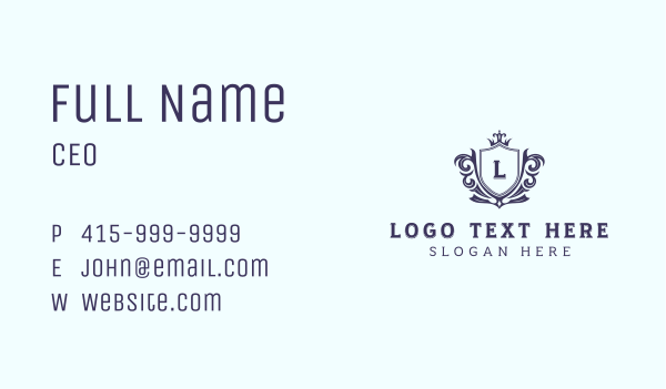 Elegant Royal Boutique Business Card Design Image Preview