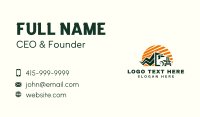 Thunder Logistics Truck Business Card Preview