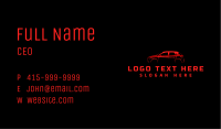 Automotive Detailing Garage Business Card Image Preview