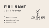 Grey Dog Podcast Business Card Image Preview