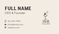 Grey Dog Podcast Business Card Image Preview