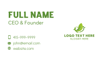 Leaves Botanical Garden Business Card Image Preview