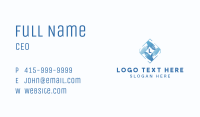 Hand Organization Letter Business Card Image Preview