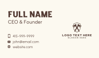 Lumber Wood Axes Business Card Image Preview