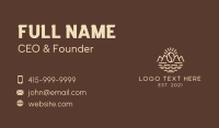 Mountain Coffee Shop  Business Card Design