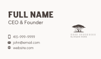 Tree Swing Playground Business Card Image Preview