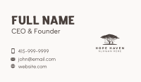 Tree Swing Playground Business Card Image Preview