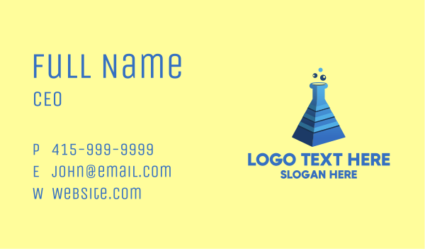 Pyramid Lab Business Card Design Image Preview
