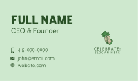 Lucky Irish Shamrock Hand Business Card Image Preview