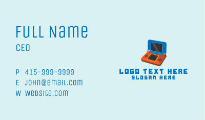 Retro Video Game Console Business Card Image Preview
