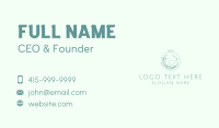 Nature Stitching Fabric Business Card Image Preview