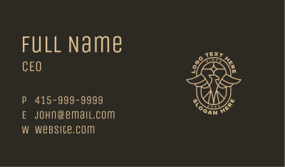 Upscale Luxury Bird Business Card Image Preview