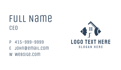 Home Construction Tools Business Card Image Preview