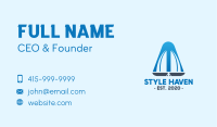 Modern Double Sailboat Business Card Image Preview