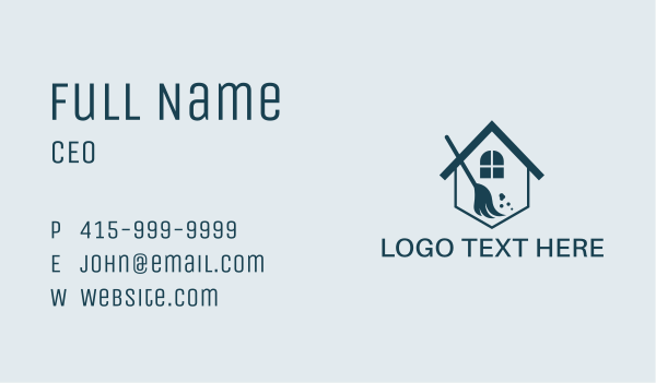 House Cleaning Service  Business Card Design Image Preview