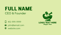 Natural Medicine Mixture  Business Card Preview