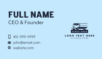 Delivery Truck Vehicle Business Card Image Preview