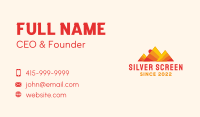 Sun Mountain Valley Business Card Image Preview