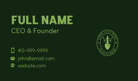 Shovel Plant Farm Business Card Preview